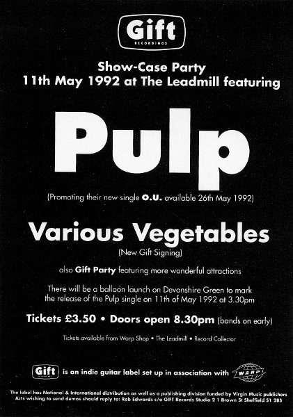 Pulp Countdown 1992 - 1983 Pulp Countdown 1992 - 1983