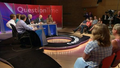 Jarvis on Question Time (BBC1)