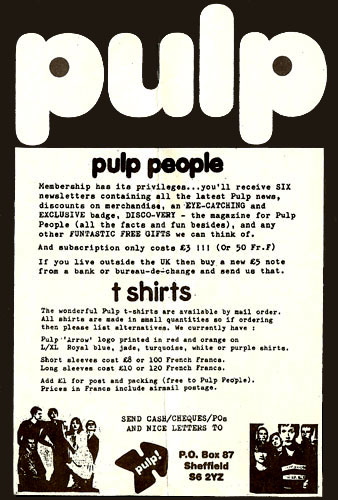 Pulp People advert